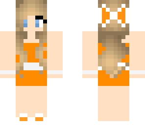 orange bow