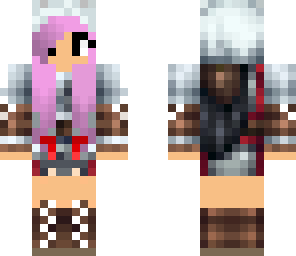pink hair fighter
