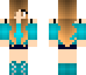 fixed teal ombre girl