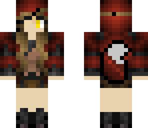 foxy girl with eye patch