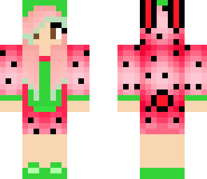 watermelon bunny girl