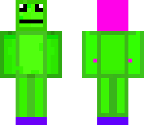 kinda shiny green dude
