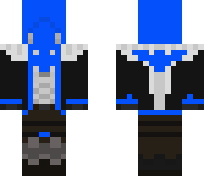 blue hood