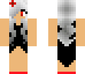 red and white vampire