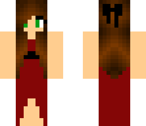 custom burgundy dress