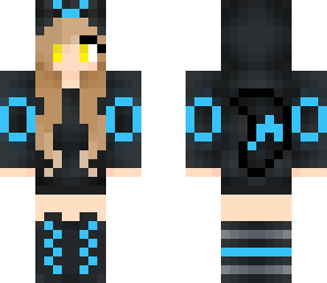 shiny umbreon girl