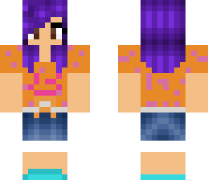 purple hair emoji shirt