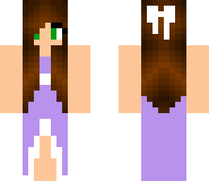 custom lavender dress