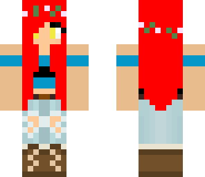 flame girl