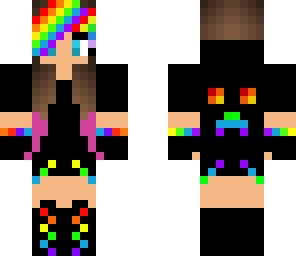 rainbow girl