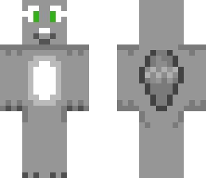 fixed adorable gray squirrel