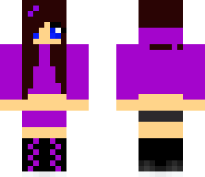 purple girl