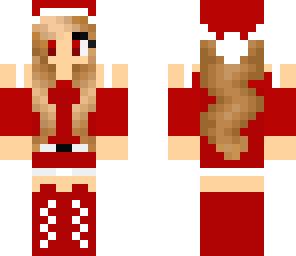cute santa girl