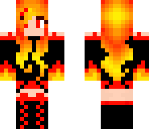 fancy fire girl