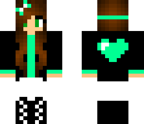 custom mint green heart jacket
