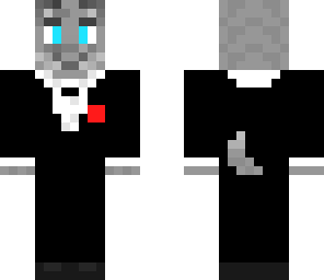 wolf in tux