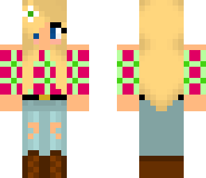 blonde cowgirl
