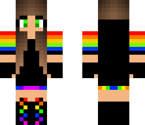 rainbow girl