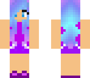 cute purple girl lover