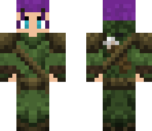 purple hair ranger