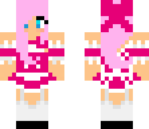cute pink maid