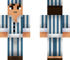 man in pyjamas