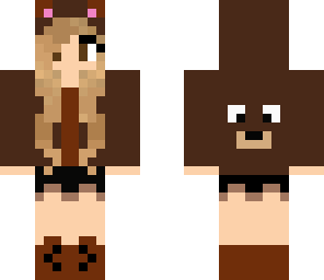 bear hoodie girl