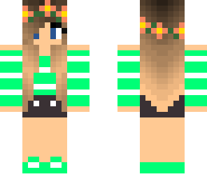 hot green girl