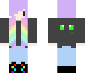 rainbow girl