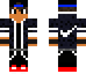 red white and blue nike teen