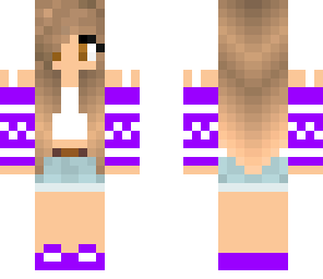 cute purple girl 2