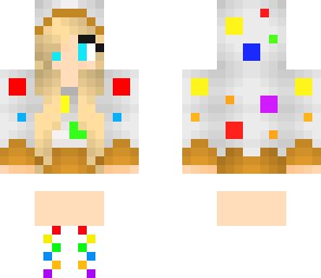 rainbow cake girl
