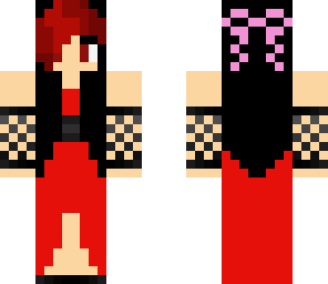 red dress girl