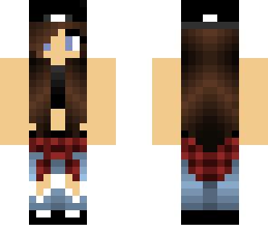 crop top girl