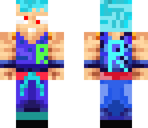 goku ssgss with r