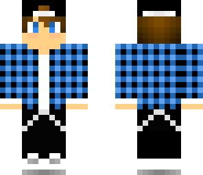 boy check hoodie