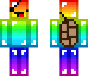 pirate g turtle  rainbow  derp