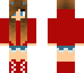 wolf girl maroon