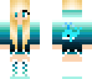 cute whale girl