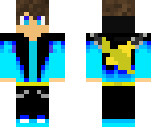 my skin with sleaves with plane blue