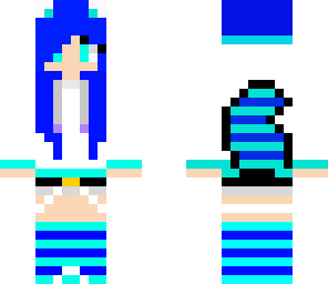 icy wolf girl