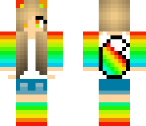 rainbow wolf