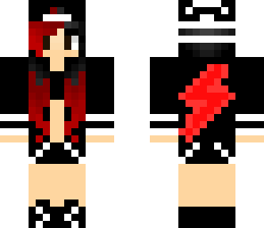 red lightning girl