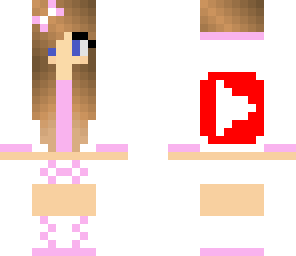 youtuber girl skin