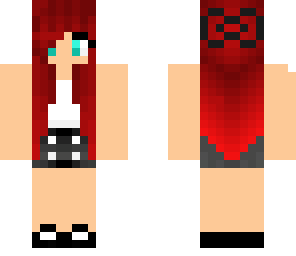 a red bow girl
