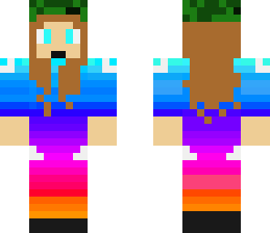 rain bow soldier girl