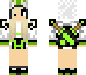 green girl