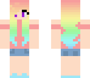 rainbow girl