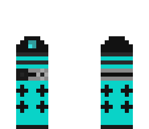 blue and black dalek