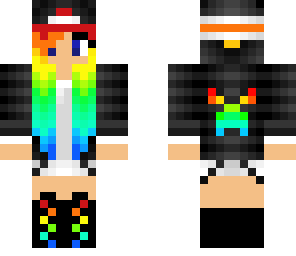 rainbow skin for courtney